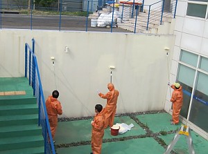 포스코 화성부 4월 정기 봉사활동(도색작업 및 청소)